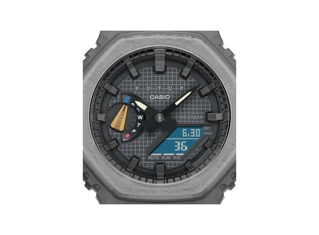 CASIO GA-2100FT-8A, Варіант кольору: Сірий/Різнокольоровий, фото 4 | Интернет-магазин оригинальных часов и аксессуаров