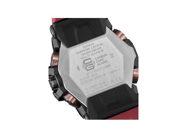 CASIO GWG-B1000-1A4ER MUDMASTER MADE IN JAPAN, Вариации товара: Серый/Красный, фото 7 | Интернет-магазин оригинальных часов и аксессуаров
