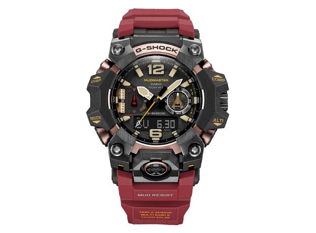 CASIO GWG-B1000-1A4ER MUDMASTER MADE IN JAPAN, Вариации товара: Серый/Красный, фото 2 | Интернет-магазин оригинальных часов и аксессуаров