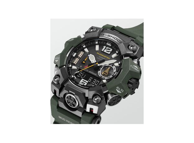 CASIO GWG-B1000-3AER MUDMASTER MADE IN JAPAN, Вариации товара: Серый/Зеленый, фото 3 | Интернет-магазин оригинальных часов и аксессуаров