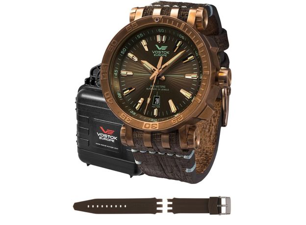 VOSTOK EUROPE ENERGIA NH35/575O285 (NH35-575O285) BRONZE CASE, фото 2 | Интернет-магазин оригинальных часов и аксессуаров