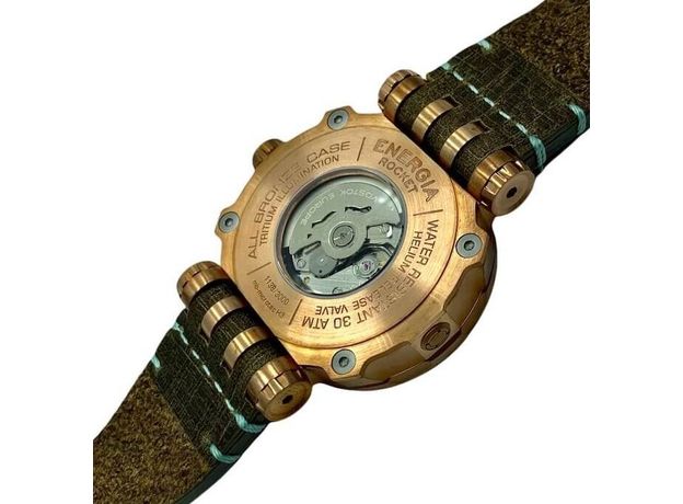 VOSTOK EUROPE ENERGIA NH35/575O285 (NH35-575O285) BRONZE CASE, фото 4 | Интернет-магазин оригинальных часов и аксессуаров