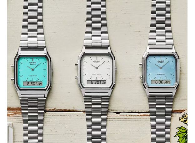 CASIO AQ-230A-2A1MQYES, Варіант кольору: Блакитний, фото 2 | Интернет-магазин оригинальных часов и аксессуаров