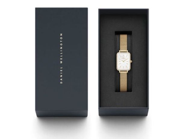 Daniel Wellington DW00100668 Quadro Lumine Bezel Evergold MOP, фото 4 | Интернет-магазин оригинальных часов и аксессуаров