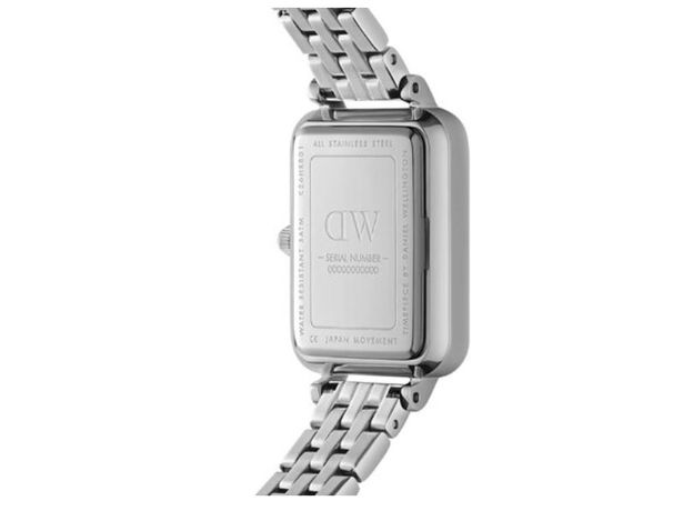 Daniel Wellington DW00100670 Quadro Lumine Bezel 5-Link Arctic S, фото 3 | Интернет-магазин оригинальных часов и аксессуаров