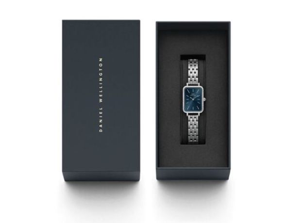 Daniel Wellington DW00100670 Quadro Lumine Bezel 5-Link Arctic S, фото 4 | Интернет-магазин оригинальных часов и аксессуаров