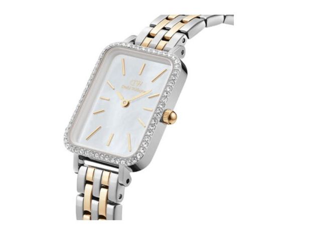 Daniel Wellington DW00100671 Quadro Lumine Bezel 5-Link Two-Tone MOP, фото 2 | Интернет-магазин оригинальных часов и аксессуаров
