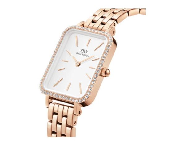 Daniel Wellington DW00100672  Quadro Lumine Bezel 5-Link Melrose, фото 2 | Интернет-магазин оригинальных часов и аксессуаров