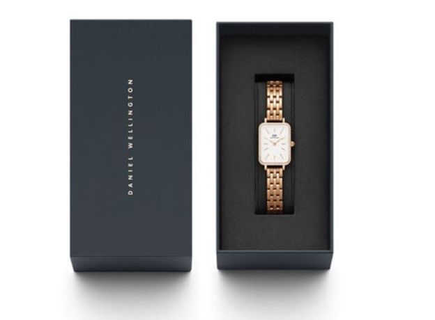 Daniel Wellington DW00100672  Quadro Lumine Bezel 5-Link Melrose, фото 4 | Интернет-магазин оригинальных часов и аксессуаров