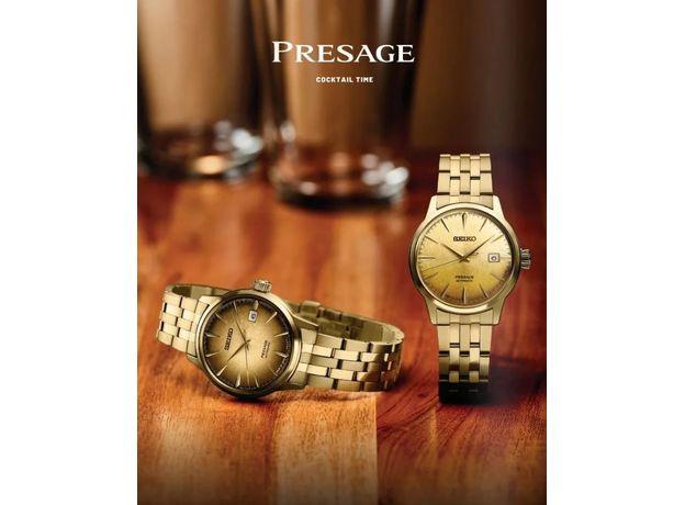 SEIKO SRPK46J1 PRESAGE COCKTAIL TIME BEER JULEP EUROPEAN LIMITED EDITION, фото 5 | Интернет-магазин оригинальных часов и аксессуаров