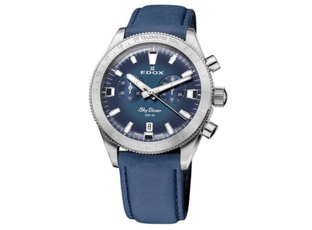 Edox ED-10116-3-BUIDN, фото 2 | Интернет-магазин оригинальных часов и аксессуаров