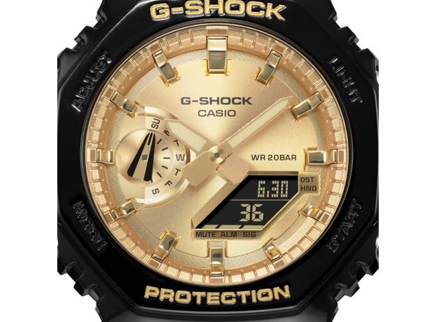 CASIO GA-2100GB-1AER, Вариации товара: Черный/Бронзовый, фото 2 | Интернет-магазин оригинальных часов и аксессуаров