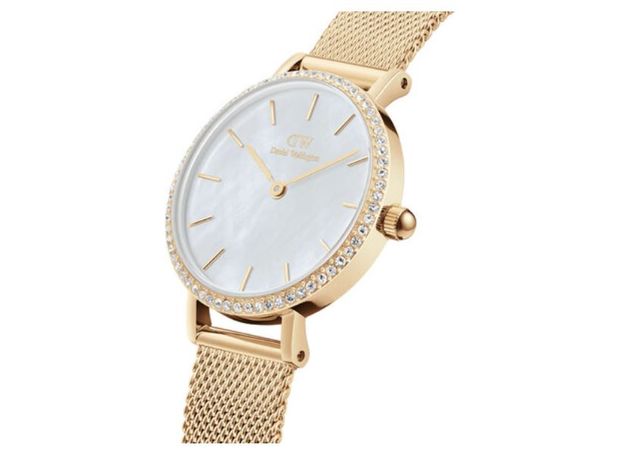 Daniel Wellington DW00100662 Petite Lumine Bezel Evergold MOP, фото 2 | Интернет-магазин оригинальных часов и аксессуаров