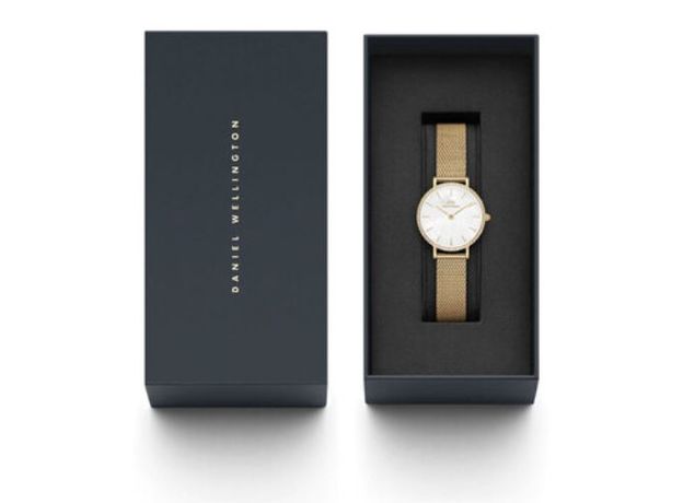 Daniel Wellington DW00100662 Petite Lumine Bezel Evergold MOP, фото 4 | Интернет-магазин оригинальных часов и аксессуаров