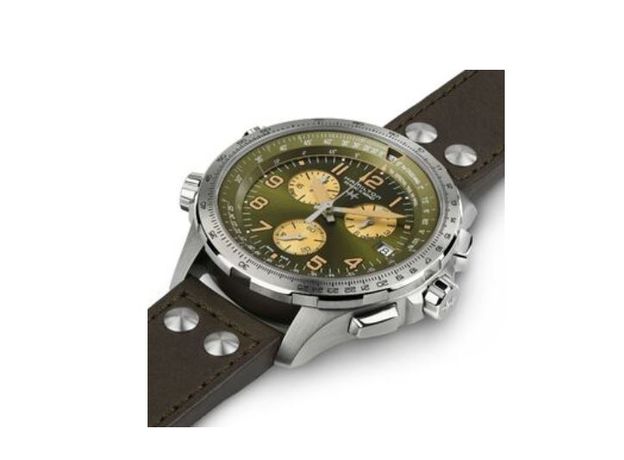Hamilton H77932560  KHAKI AVIATION X-WIND GMT CHRONO, фото 2 | Интернет-магазин оригинальных часов и аксессуаров