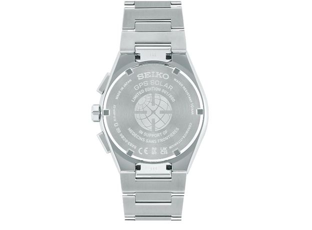 SEIKO SSH133J1 ASTRON GPS SOLAR MÉDECINS SANS FRONTIÈRES LIMITED EDITION, фото 3 | Интернет-магазин оригинальных часов и аксессуаров