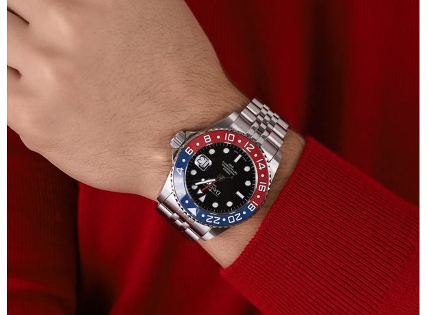 Davosa 161.571.06 Ternos Professional GMT Automatic, фото 5 | Интернет-магазин оригинальных часов и аксессуаров