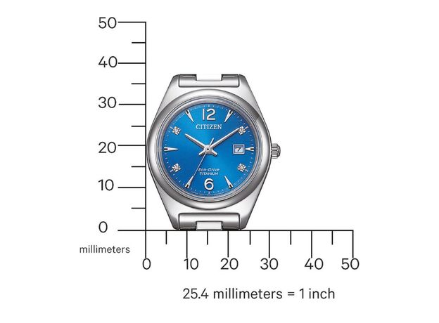 CITIZEN EW2601-81L, Вариации товара: Синий, фото 3 | Интернет-магазин оригинальных часов и аксессуаров