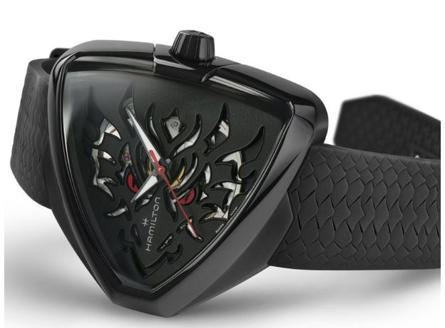 Hamilton H24535332 VENTURA ELVIS80 SKELETON, фото 3 | Интернет-магазин оригинальных часов и аксессуаров