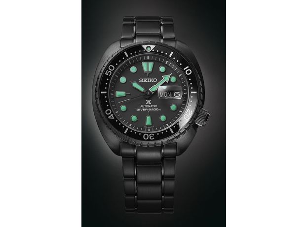 SEIKO SRPK43K1 PROSPEX KING TURTLE THE BLACK SERIES, фото 4 | Интернет-магазин оригинальных часов и аксессуаров