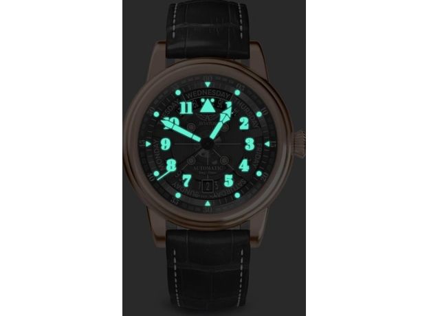 Aviator V.3.36.0.286.4 DOUGLAS DAY DATE Meca-41 Automatic, фото 2 | Интернет-магазин оригинальных часов и аксессуаров