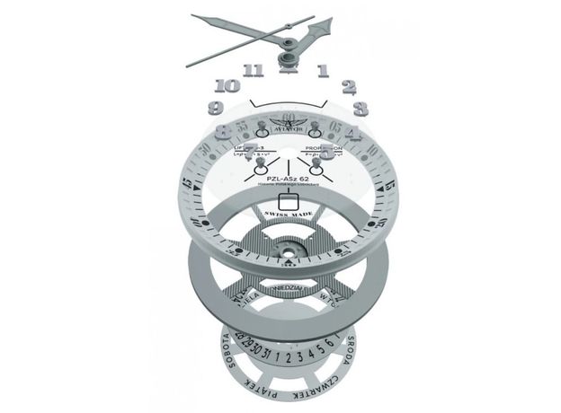 Aviator V.3.36.0.286.4 DOUGLAS DAY DATE Meca-41 Automatic, фото 3 | Интернет-магазин оригинальных часов и аксессуаров