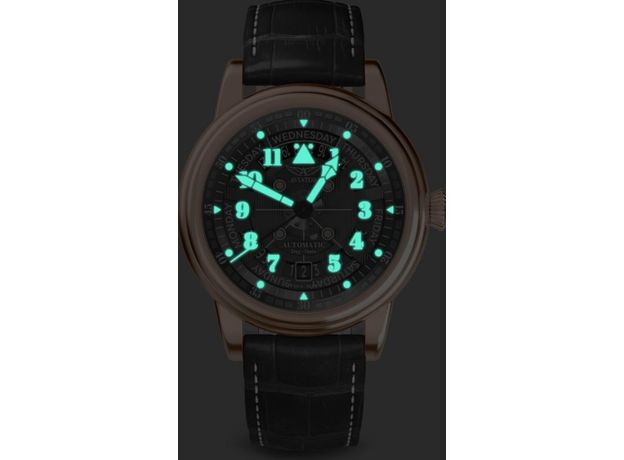 Aviator V.3.36.2.285.4 DOUGLAS DAY DATE Meca-41 Automatic, фото 2 | Интернет-магазин оригинальных часов и аксессуаров