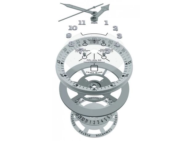 Aviator V.3.36.2.285.4 DOUGLAS DAY DATE Meca-41 Automatic, фото 4 | Интернет-магазин оригинальных часов и аксессуаров