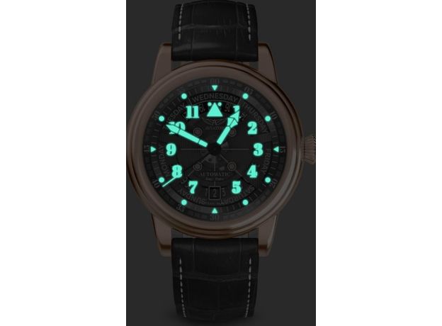 Aviator V.3.36.2.289.4 DOUGLAS DAY DATE Meca-41 Automatic, фото 2 | Интернет-магазин оригинальных часов и аксессуаров