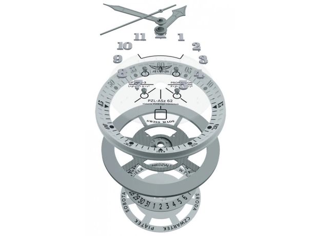Aviator V.3.36.8.290.4 DOUGLAS DAY DATE Meca-41 Automatic, фото 3 | Интернет-магазин оригинальных часов и аксессуаров