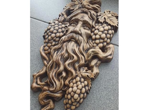 Барельєф "Бог виноробів Діоніс", фото 2 | Интернет-магазин оригинальных часов и аксессуаров