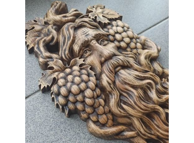 Барельєф "Бог виноробів Діоніс", фото 4 | Интернет-магазин оригинальных часов и аксессуаров