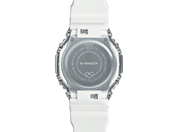 CASIO GM-2100WS-7AER, Варіант кольору: Сталевий/Білий, фото 2 | Интернет-магазин оригинальных часов и аксессуаров