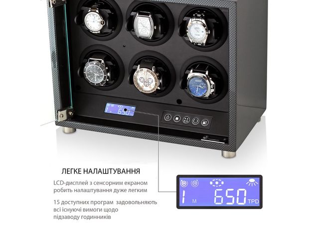 Шкатулка Rothenschild RS-TG6160-6TB-D, фото 7 | Интернет-магазин оригинальных часов и аксессуаров