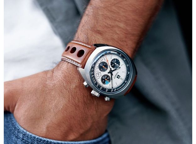 TISSOT T124.427.16.031.01 HERITAGE 1973 AUTOMATIC CHRONOGRAPH, фото 5 | Интернет-магазин оригинальных часов и аксессуаров