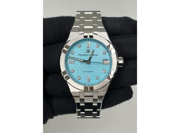 Maurice Lacroix AI6006-SS00F-451-C AIKON AUTOMATIC LIMITED SUMMER EDITION 35MM, фото 6 | Интернет-магазин оригинальных часов и аксессуаров