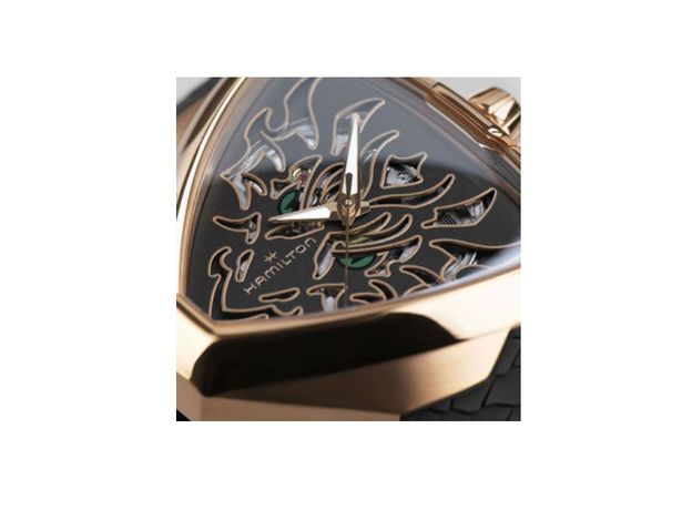 Hamilton H24525332 VENTURA ELVIS80 SKELETON AUTO, фото 4 | Интернет-магазин оригинальных часов и аксессуаров