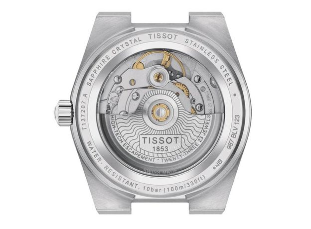 TISSOT T137.207.11.091.01 PRX POWERMATIC 80 35MM, фото 4 | Интернет-магазин оригинальных часов и аксессуаров