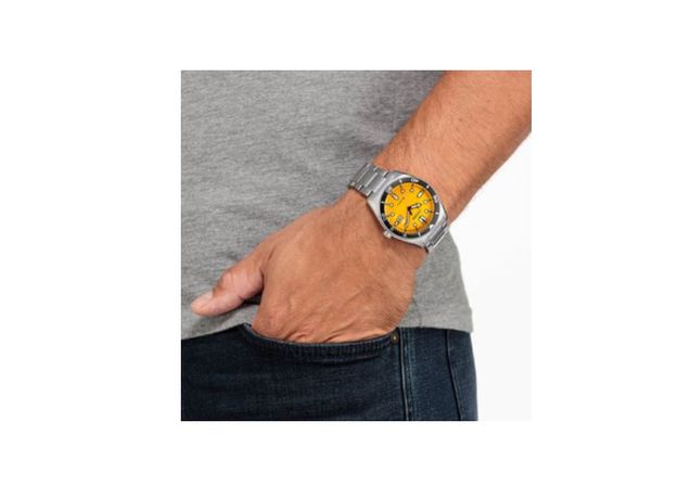 CITIZEN AW1760-81Z, Вариации товара: Стальной/Желтый, фото 4 | Интернет-магазин оригинальных часов и аксессуаров