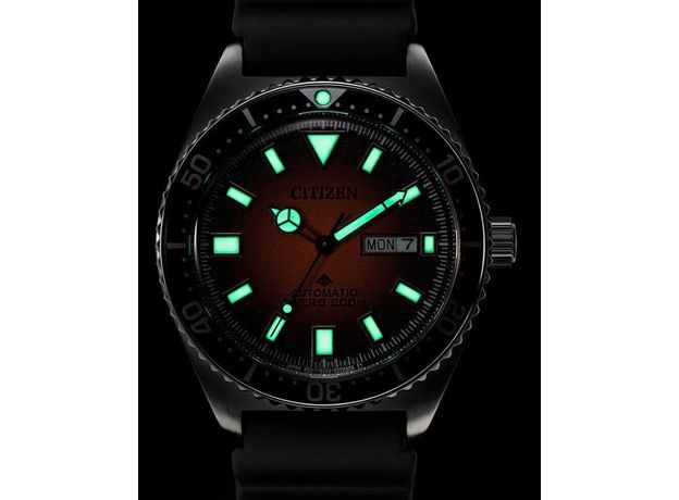 CITIZEN NY0120-01ZE PROMASTER DIVER, Вариации товара: Черный/Оранжевый, фото 4 | Интернет-магазин оригинальных часов и аксессуаров