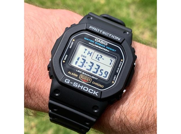 CASIO DW-5600UE-1ER, Вариации товара: Темный/Черный, фото 7 | Интернет-магазин оригинальных часов и аксессуаров