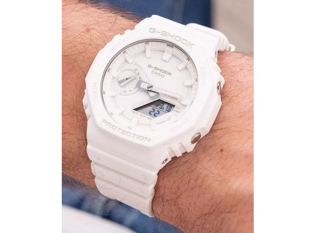 CASIO GA-2100-7A7ER, Вариации товара: Белый/Светлый, фото 8 | Интернет-магазин оригинальных часов и аксессуаров