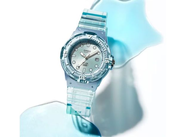 CASIO LRW-200HS-2EVEF, Варіант кольору: Прозорий/Зелений, фото 2 | Интернет-магазин оригинальных часов и аксессуаров