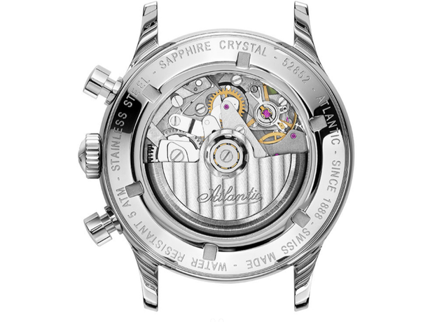 Atlantic WORLDMASTER BICOMPAX 52857.41.23, фото 2 | Интернет-магазин оригинальных часов и аксессуаров