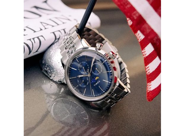 TIMEX Tx2w51300 MARLIN Moon Phase, фото 3 | Интернет-магазин оригинальных часов и аксессуаров