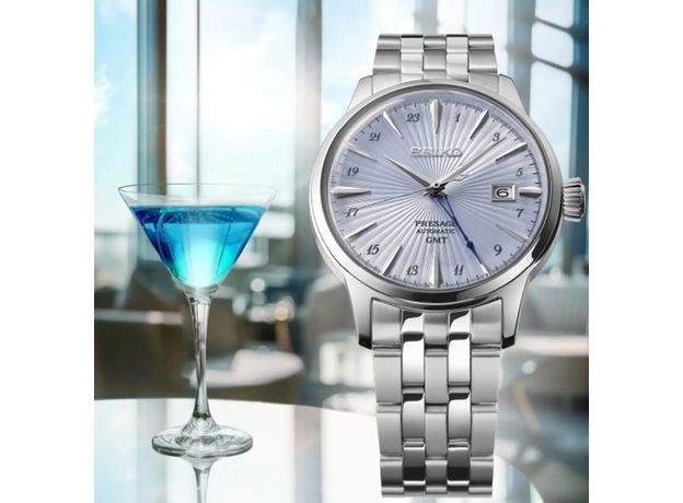 SEIKO SSK037J1 PRESAGE COCKTAIL TIME SKYDIVING GMT, фото 2 | Интернет-магазин оригинальных часов и аксессуаров