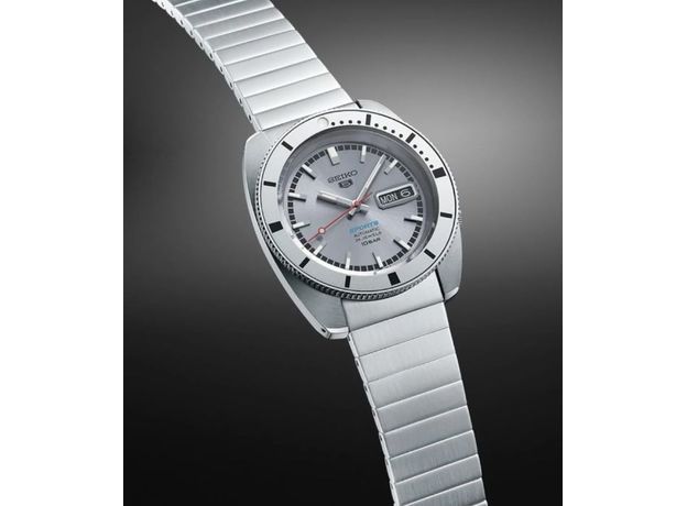 SEIKO SRPL03K1 SEIKO 5 SPORTS ASH BLUE 1968 RE-CREATION LIMITED EDITION, фото 2 | Интернет-магазин оригинальных часов и аксессуаров