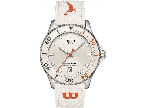 TISSOT T120.410.17.011.00 SEASTAR 1000 40MM WILSON WNBA SPECIAL EDITION, фото 2 | Интернет-магазин оригинальных часов и аксессуаров