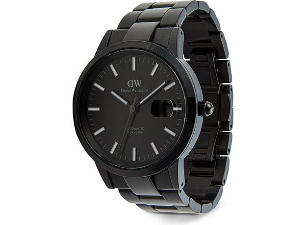 Daniel Wellington DW00100753 Iconic Automatic 40 Link Black, фото 4 | Интернет-магазин оригинальных часов и аксессуаров