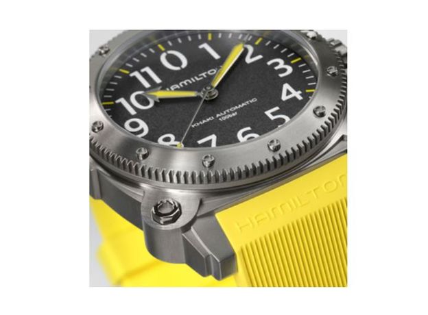 Hamilton H78535380 KHAKI NAVY BELOWZERO TITANIUM 1000M, фото 4 | Интернет-магазин оригинальных часов и аксессуаров